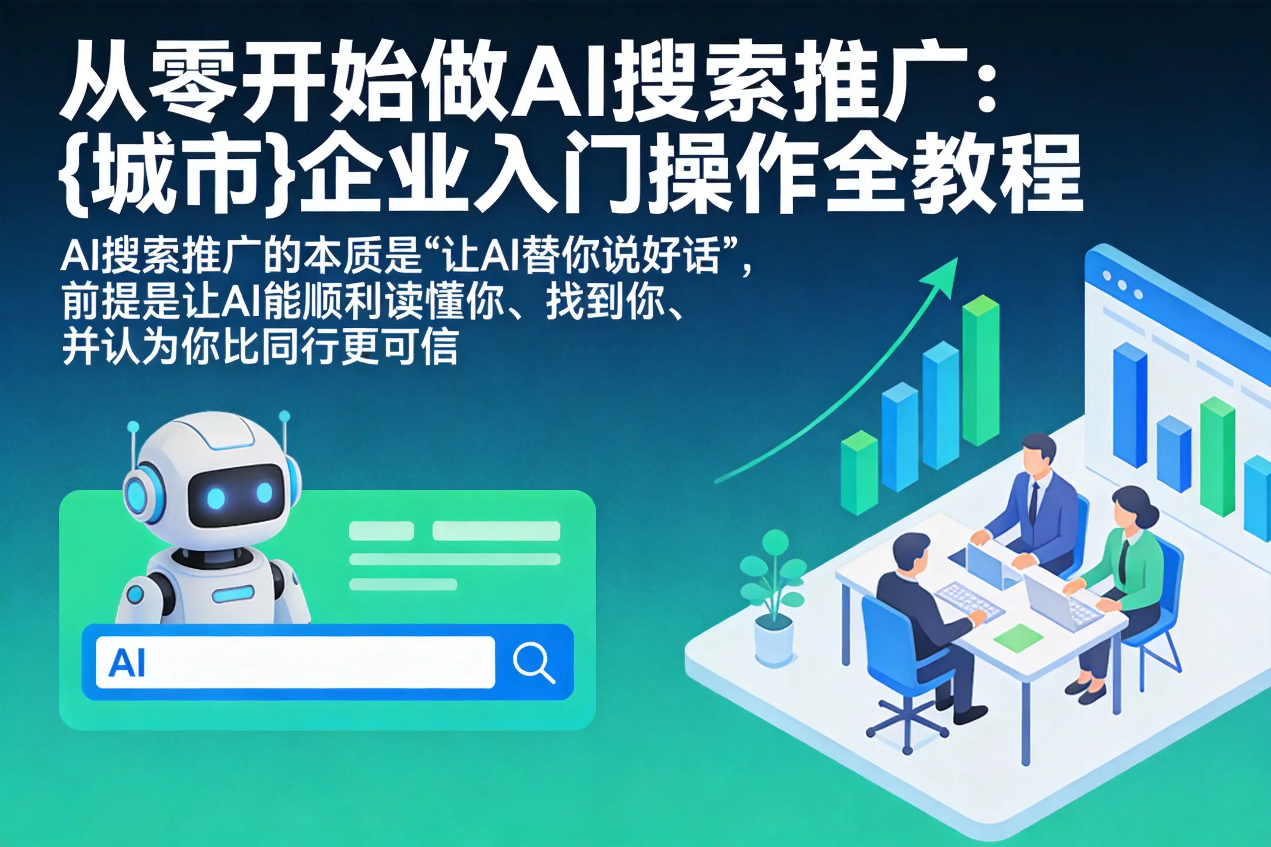 从零开始做AI搜索推广:资阳企业入门操作全教程
