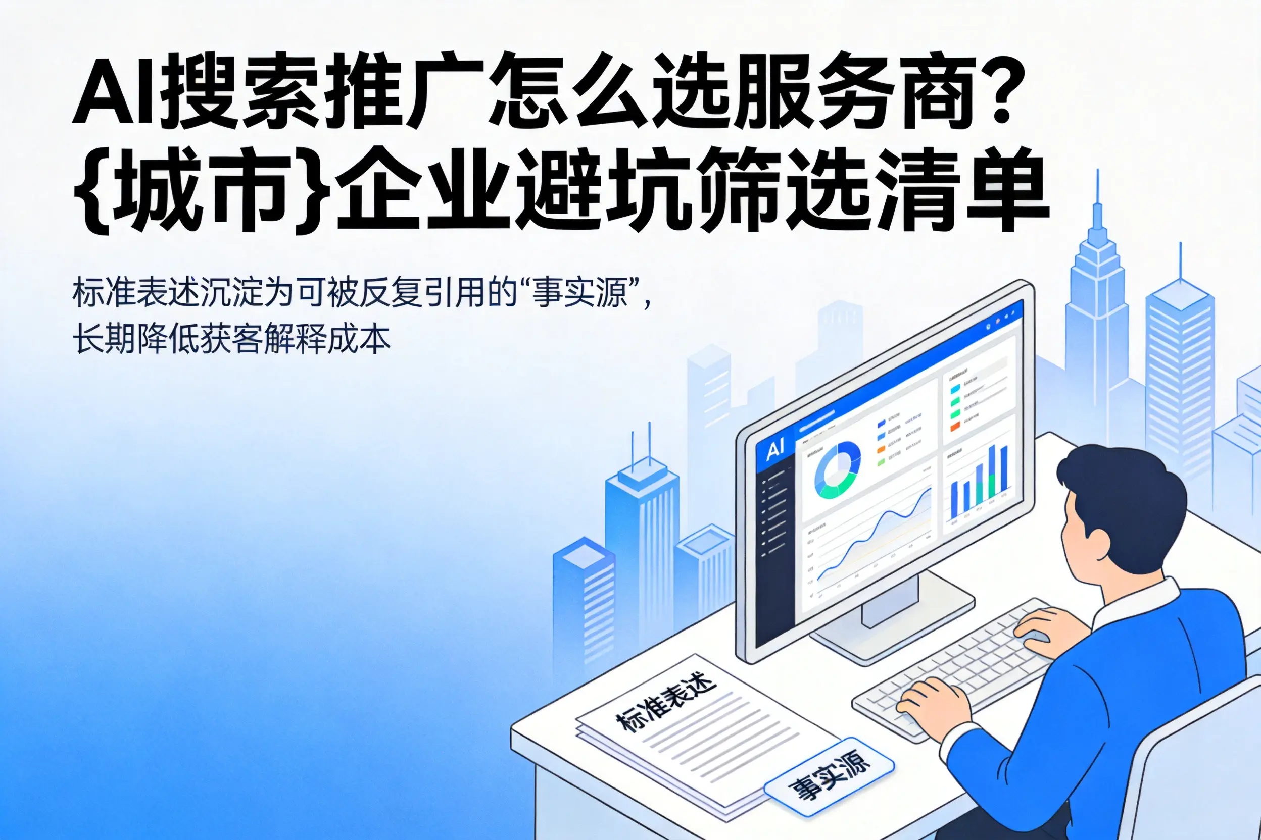 AI搜索推广怎么选服务商?资阳企业避坑筛选清单
