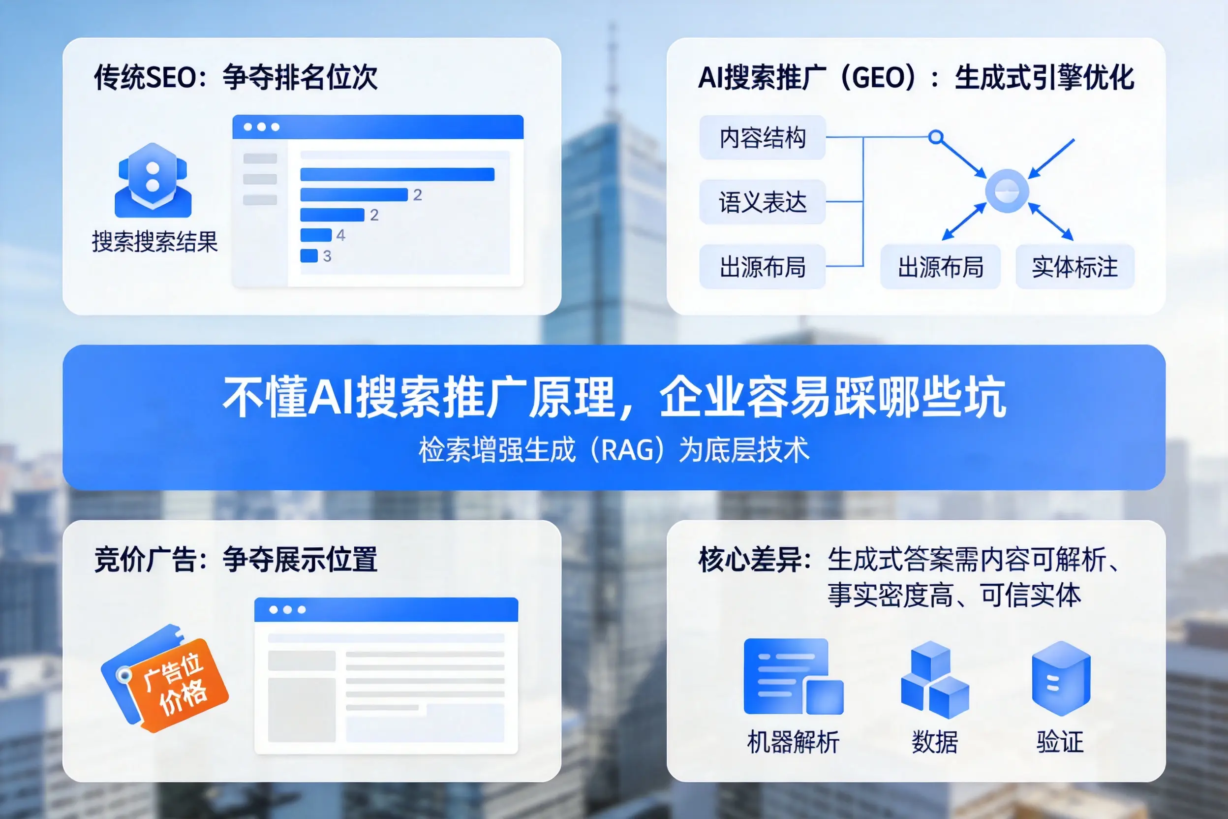 不懂AI搜索推广原理,资阳企业容易踩哪些坑