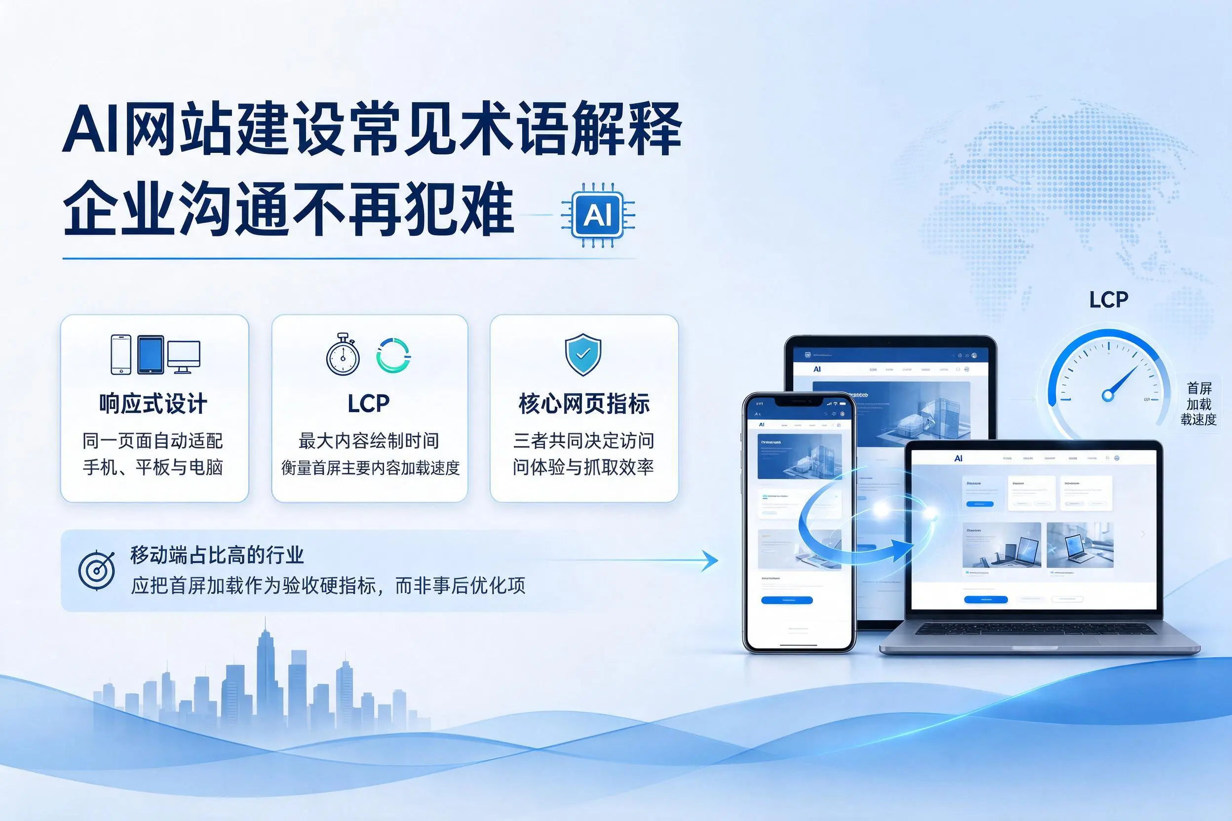 AI网站建设常见术语解释，资阳企业沟通不再犯难